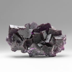 Lila Fluorit aus dem Cave-in-Rock Distrikt, Hardin County, Illinois, USA