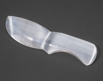 Genuine Selenite Crystal Knife