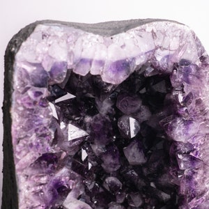 Amethyst Cluster Geode with Calcite From Brazil (25'' 194 lbs) image 3