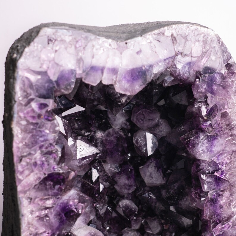 Amethyst Cluster Geode with Calcite From Brazil (25'' 194 lbs) image 3