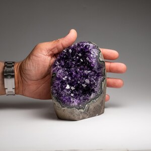 Genuine Amethyst Crystal Cluster from Brazil (3.1 lbs) image 3