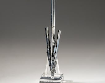 Stibnite from Wuling antimony mine, Qingjiang, Jiangxi, China - M409