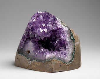 Genuine Amethyst Crystal Cluster from Uruguay (1.5 lbs)
