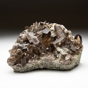 Smoky Quartz Crystals from St. Gotthard, Kanton Uri, Switzerland - VM-241