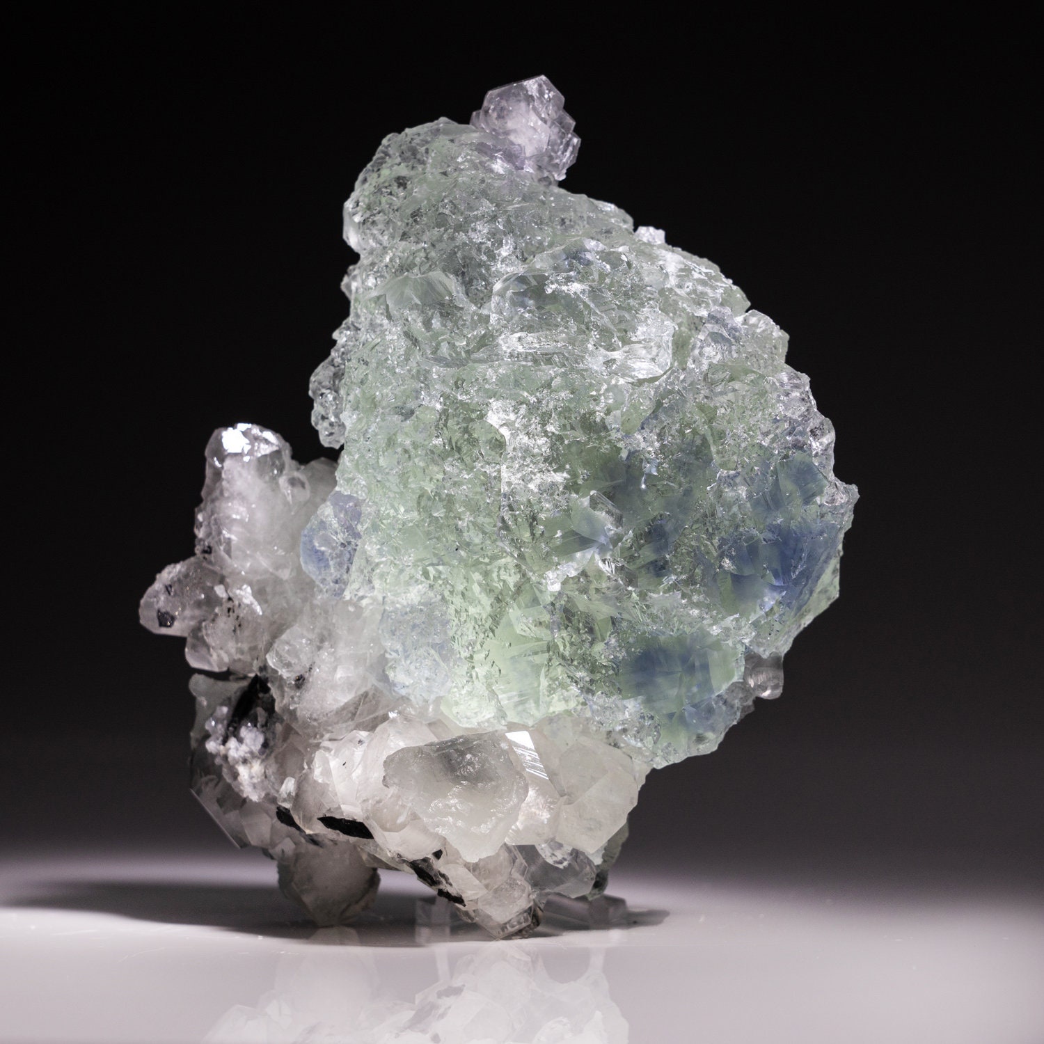 Blue Green Fluorite From Yaogangxian Mine, Nanling Mountains, Hunan Province, China - M630