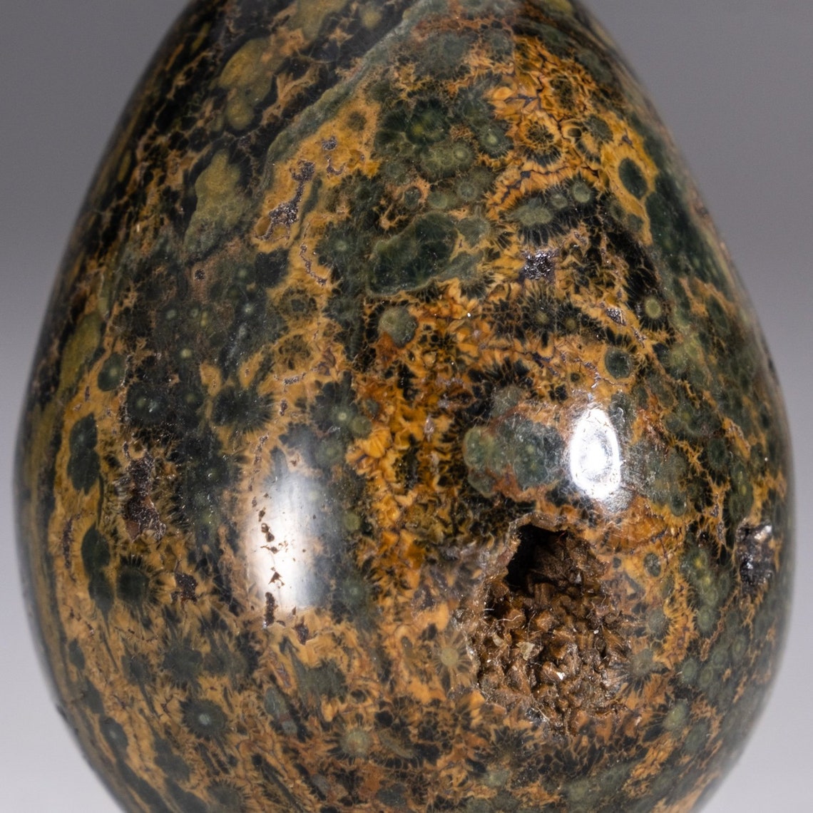 Genuine Polished Ocean Jasper Egg 130 grams OJE13 Etsy