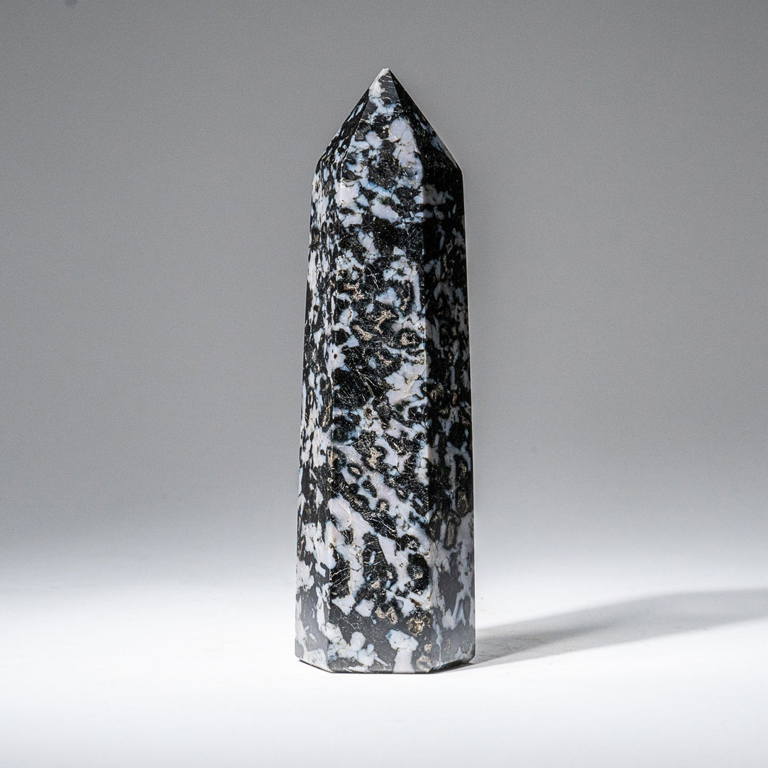 Stone Point Indigo Genuine Polished Indigo Gabbro Point From Madagascar .8 Lbs - Etsy