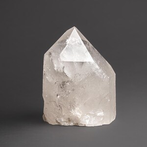 Genuine Polished Clear Quartz Point From Brazil (5.35 lbs)