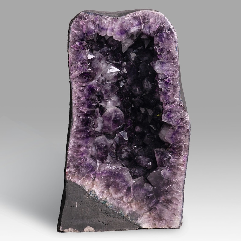 Amethyst Cluster Geode with Calcite From Brazil (25'' 194 lbs) image 1