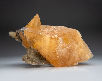 Golden Calcite from Elk Creek, Meade County, South Dakota