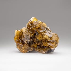 Yellow Fluorite from Ozark-Mahoning No. 1 Mine, Hardin County, Illinois