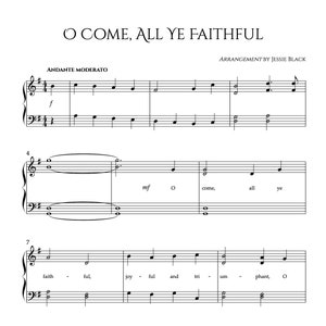 Star Wars Main Theme Beginner Sheet Music Etsy