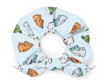 Gyroid Toy Scrunchie/Hair Tie/Hair Elastic