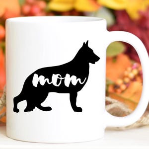 German Shepherd Mom Birthday gift, German Sheepdog Mom Christmas gift, GSD Mom gift,  GSD Mom Appreciation, Berger Allemand Mom mug, Mother