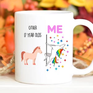 Funny 17 birthday gift, Funny Christmas gift, Funny Happy 17 birthday, 17th birthday mug, 17 year old birthday gift, 17th daughter bday gift