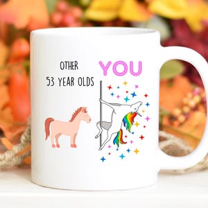 Happy 53rd birthday, 53rd birthday mug, 53rd birthday gift, funny 53rd birthday gift, 53 year old birthday gift, 53rd dad mom birthday gift