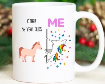 Funny 36 birthday gift, Funny Christmas gift, Funny Happy 36 birthday, 36th birthday mug, 36 year old birthday gift, 36th daughter bday gift