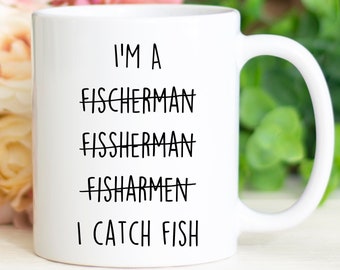Fisherman Birthday gift, Fisherman Christmas gift, Fisherman Valentine gift, Fisherman Appreciation, new Fisherman mug, new Fisherman gift