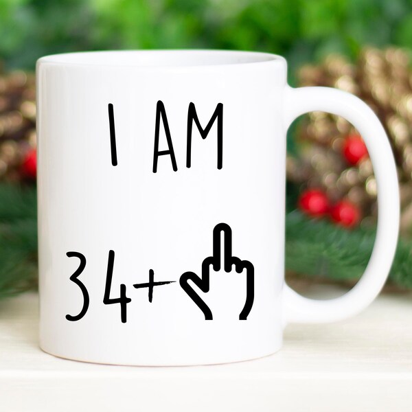 Funny Happy Birthday 35th gift, 35th birthday mug, Funny Happy 35 year old birthday gift, Happy 35th birthday, 35th bday gift ideas