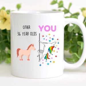 Funny 36 birthday gift, Funny Christmas gift, Funny Happy 36 birthday, 36th birthday mug, 36 year old birthday gift, 36th daughter bday gift