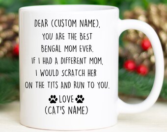 Bengal Mom Birthday gift, Bengal Mom Christmas gift, Bengal Mom Valentine gift, Bengal Mom Appreciation, Bengal Mom gift, Bengal Lady gift