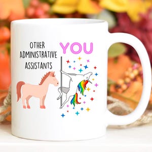 Administrative Assistant Birthday gift, Admin Assistant Christmas gift, funny Admin Assistant Appreciation, funny new Admin Assistant Mug