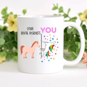 Mundhygieniker Geburtstagsgeschenk, Mundhygieniker Weihnachtsgeschenk, DH Valentinsgrußgeschenk, Mundhygieniker Wertschätzung, Mundhygieniker Becher
