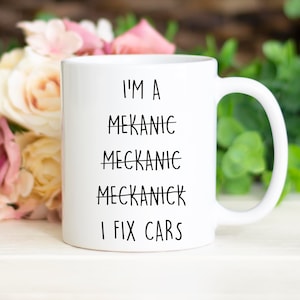 Mechanic Birthday gift, Mechanic Christmas gift, Mechanic Valentine, new Mechanic gift, Mechanic graduation gift, best Mechanic Appreciation