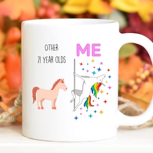 Happy 71st birthday, 71st birthday mug, 71st birthday gift, funny 71st birthday gift, 71 year old birthday gift, 71st dad mom birthday gift