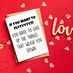 If You Want To Fly Cards, Self care Cards, Inspirational Cards, Motivational Cards, Support Cards,  Friendship Card, Encouragement Cards