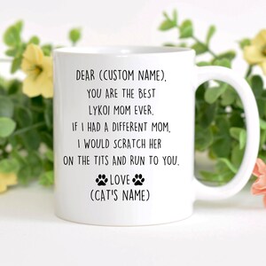 Lykoi Mom Birthday gift, Lykoi Mom Christmas gift, Lykoi Mom Valentine gift, Werewolf cat Mom gift, Lykoi Mom gift, Lykoi Mom Appreciation