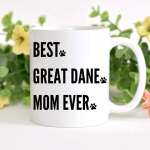 Great Dane Mom Birthday gift, Great Dane Mom Christmas gift, German Mastiff Mom Valentine, Great Dane Mom mug, Great Dane Mom Appreciation
