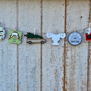 Christmas Vacation Garland |  Christmas Garland | Christmas Vacation Banner | Christmas Banner | Christmas Photo Prop | Christmas Decor