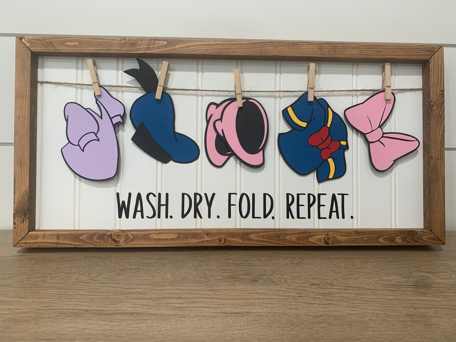 Custom Disney Laundry Room Sign/disney Home Decor/disney Etsy