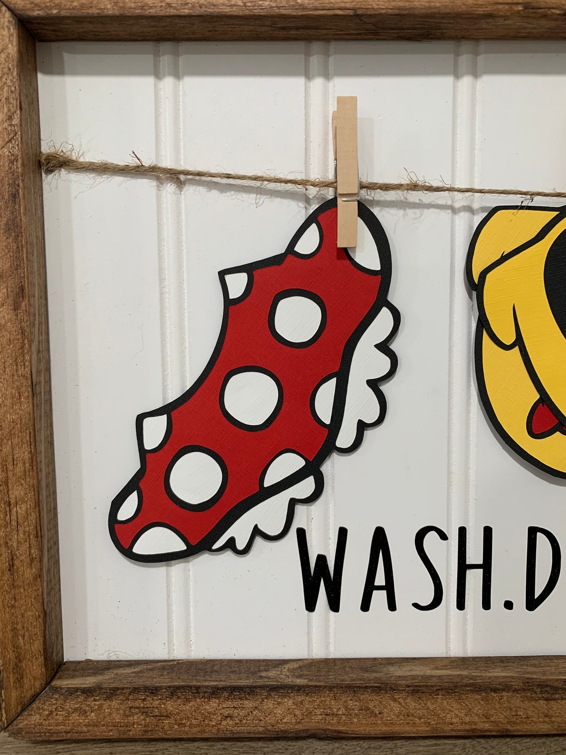 Minnie Laundry Room Sign/Disney Home Decor/Disney Lovers Etsy