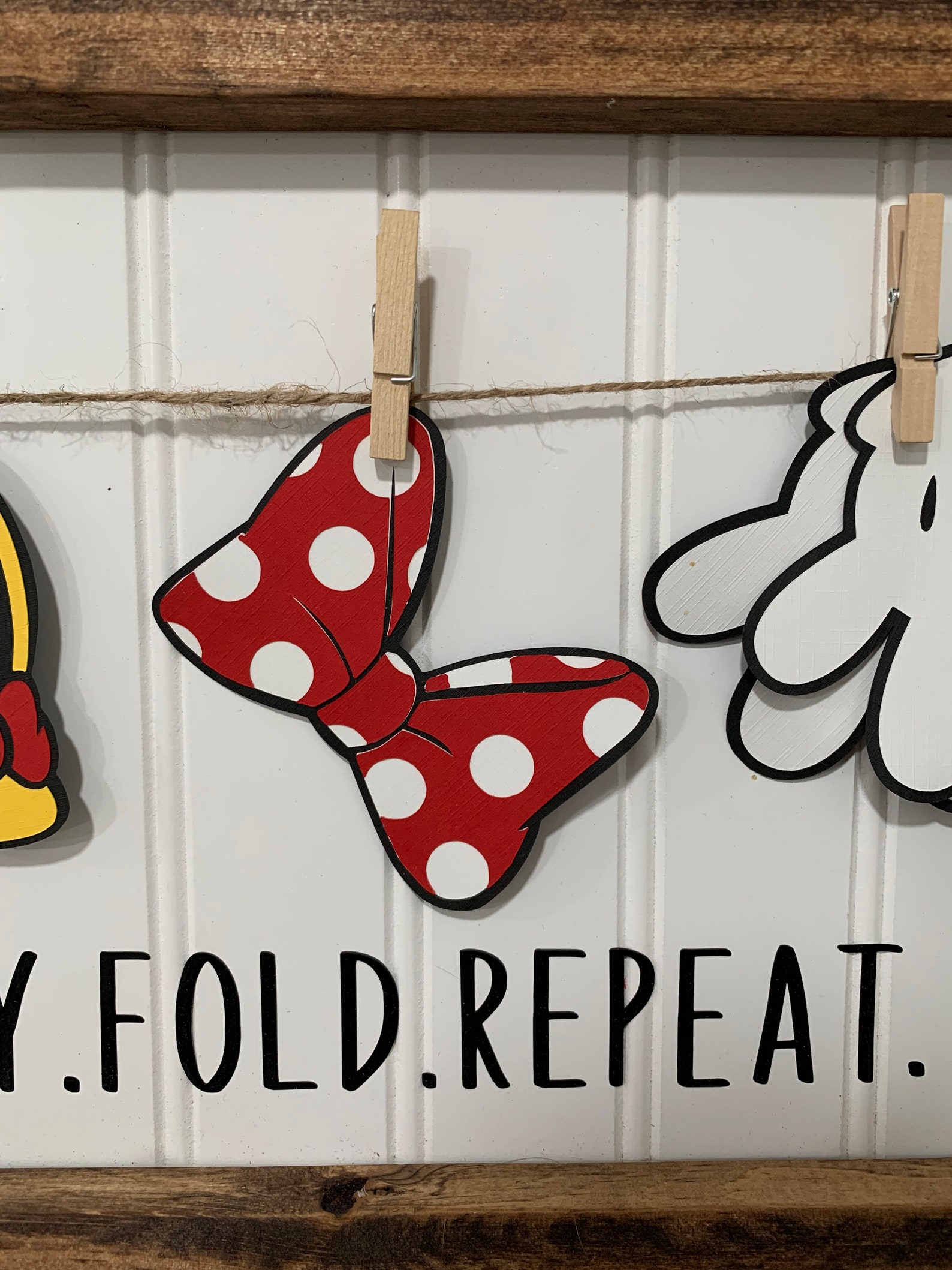 Minnie Laundry Room Sign/Disney Home Decor/Disney Lovers Etsy