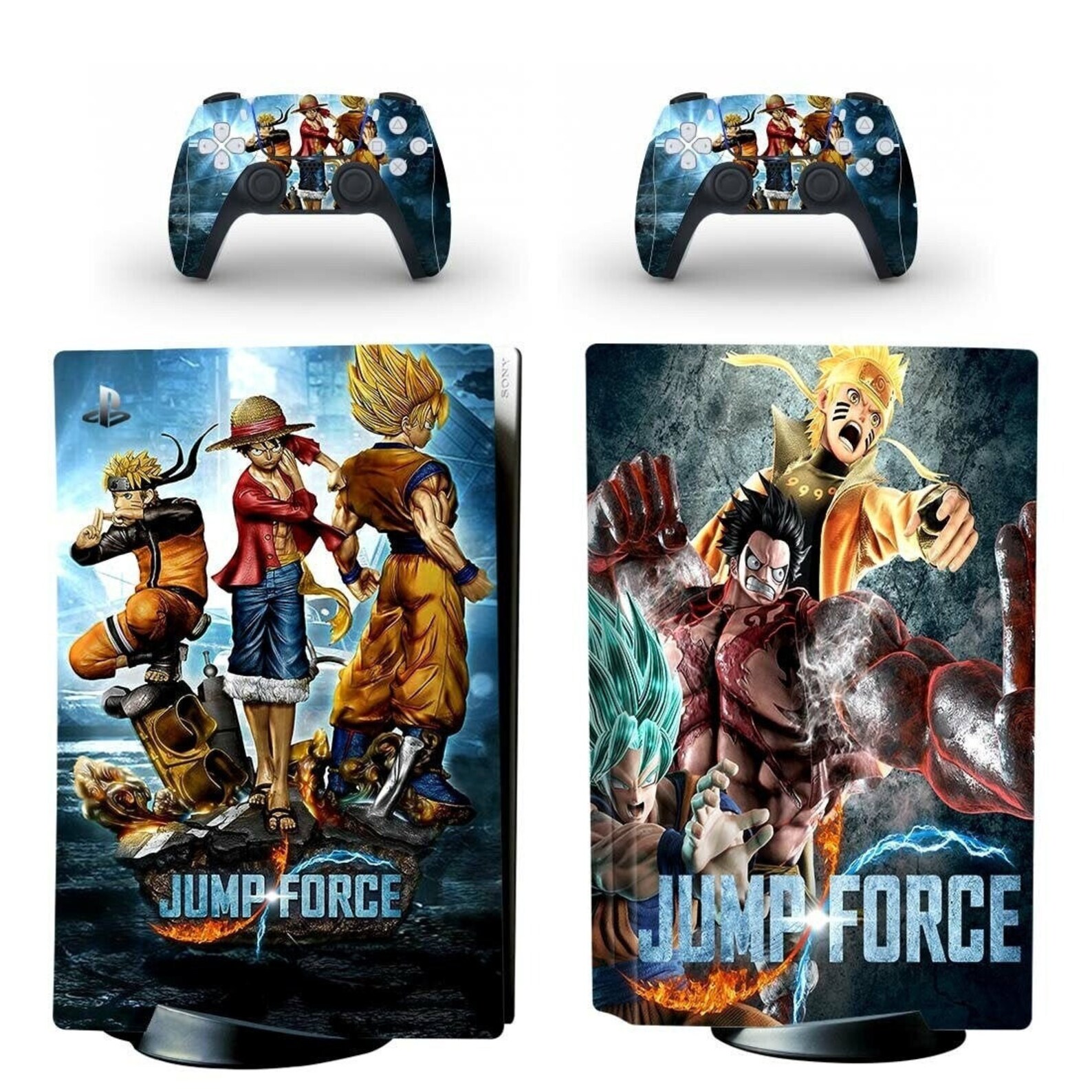 JUMP FORCE Sony PS5 Standard Disc Edition Vinyl Protective Etsy