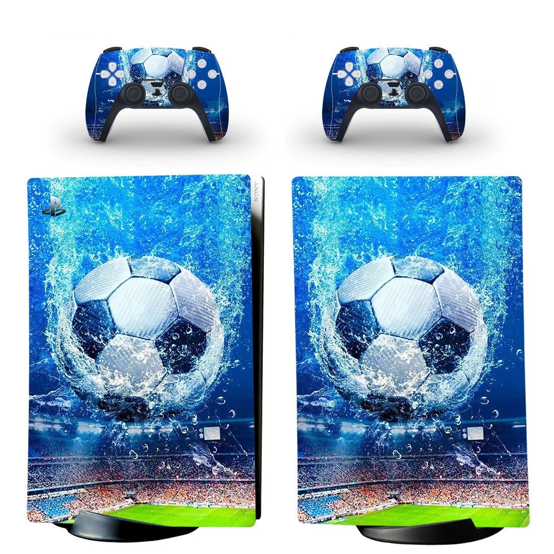 Football Soccer PS5 Digital Edition Vinyl Protective Skin | Etsy