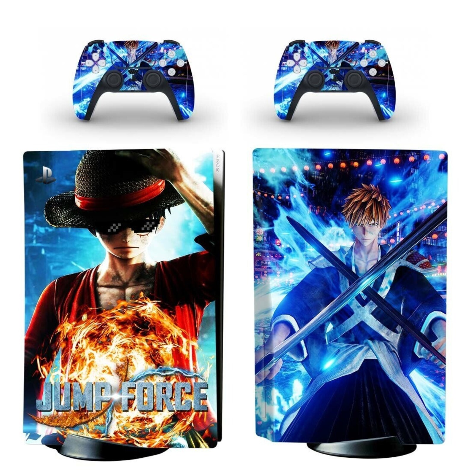 JUMP FORCE Sony PS5 Standard Disc Edition Vinyl Protective Etsy