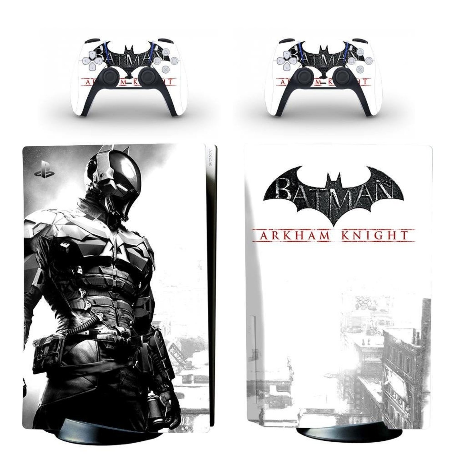 Knight ps5. Диск ps5 Batman. Наклейки DC. Ps5 стикер логотип. Наклейка виниловая Стар ВАРС на ps5.