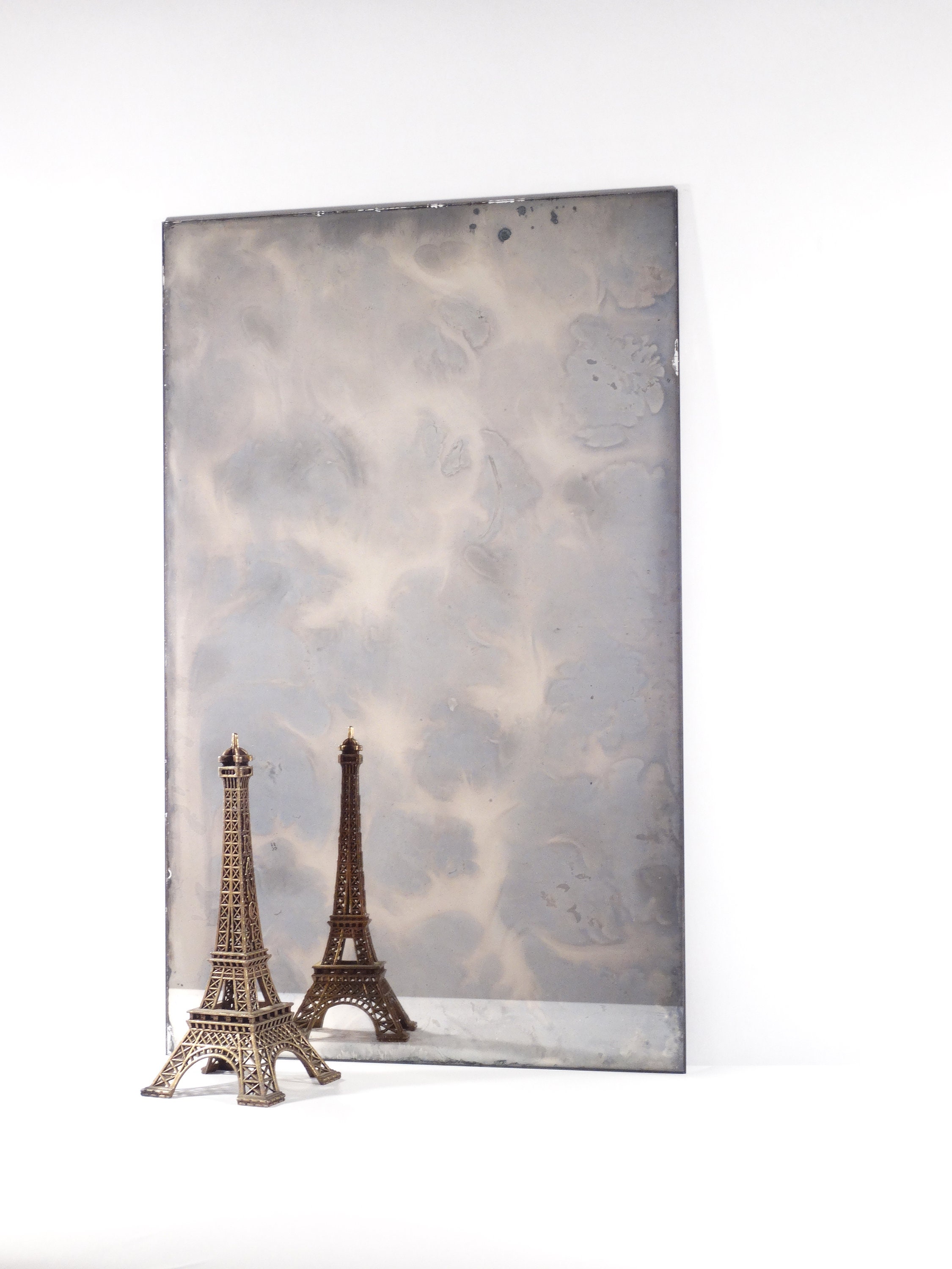 Antiqued Mirror Tile Classic 7 Etsy