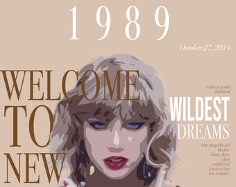 ミュージシャン Taylor Swift's promo posters (Replica) Official Taylor Swift Concert Poster Chicago, IL Eras Tour