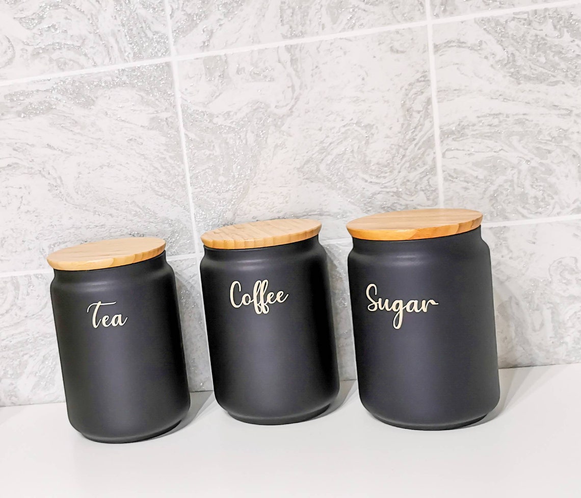 Botes de azúcar de café de té tarros de almacenamiento