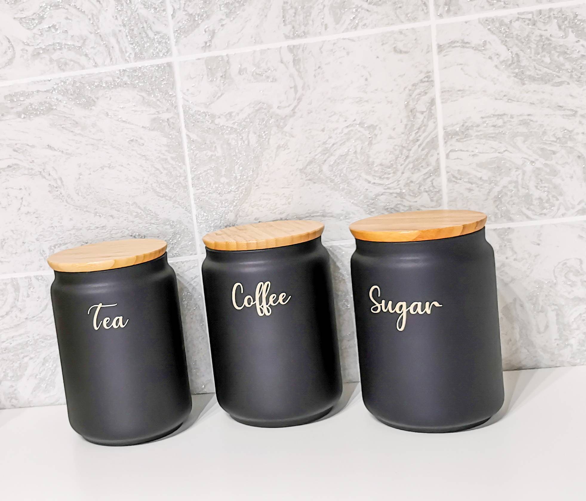 Botes de azúcar de café de té tarros de almacenamiento tarro | Etsy