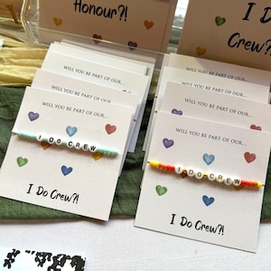 Kom jij deel uitmaken van onze I Do-crew? Armband - LGBTQ+ huwelijksfeest van hetzelfde geslacht