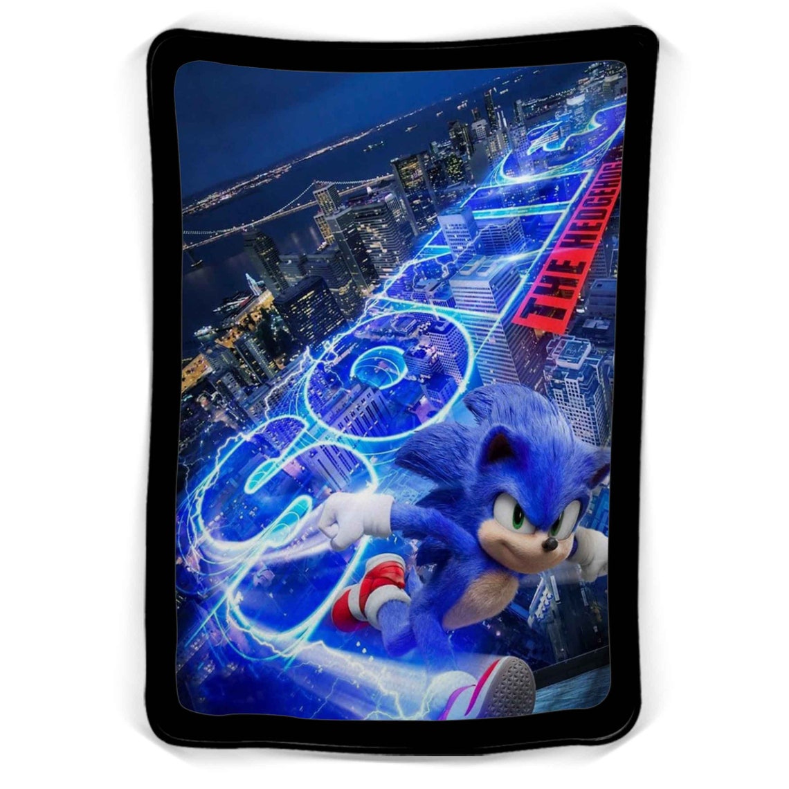 Sonic The Hedgehog Blanket Etsy