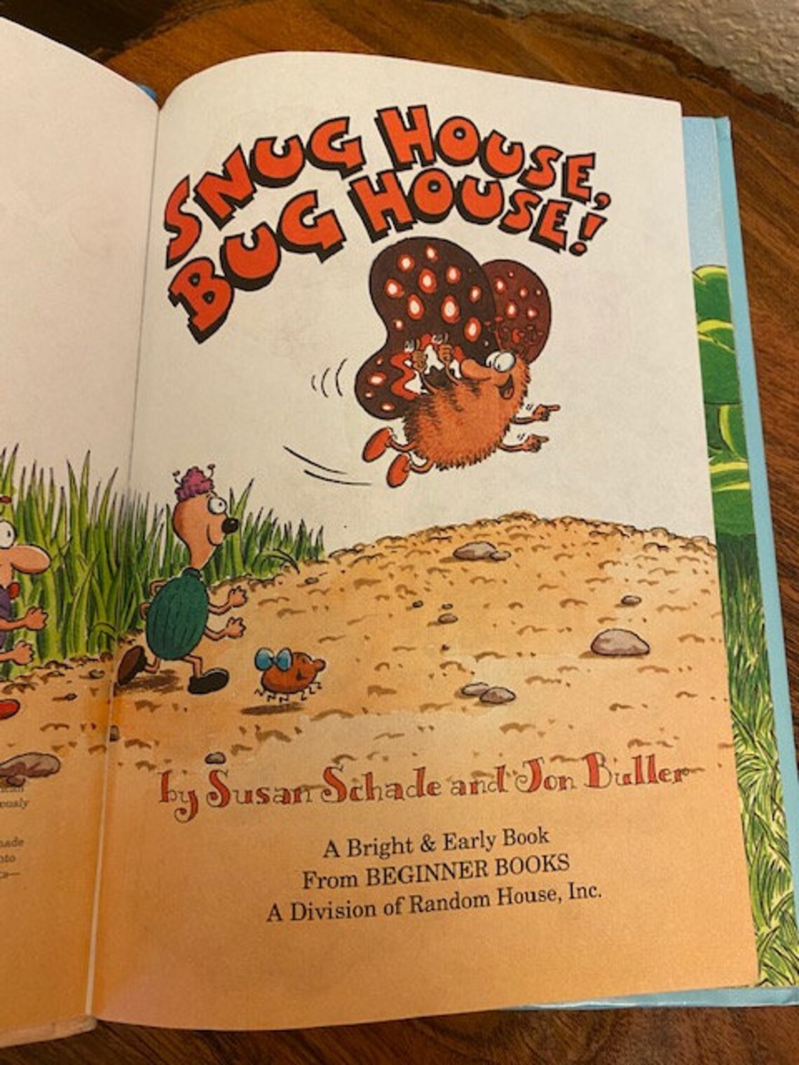 Snug House Bug House by Susan Schade and Jon Buller Dr Seuss Etsy