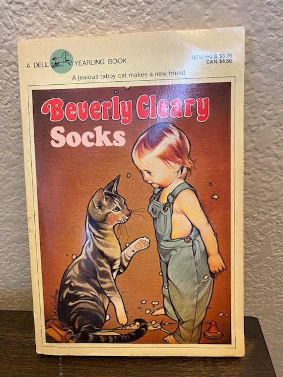 Beverly Cleary Socks 1980 Soft cover book Vintage beverly | Etsy