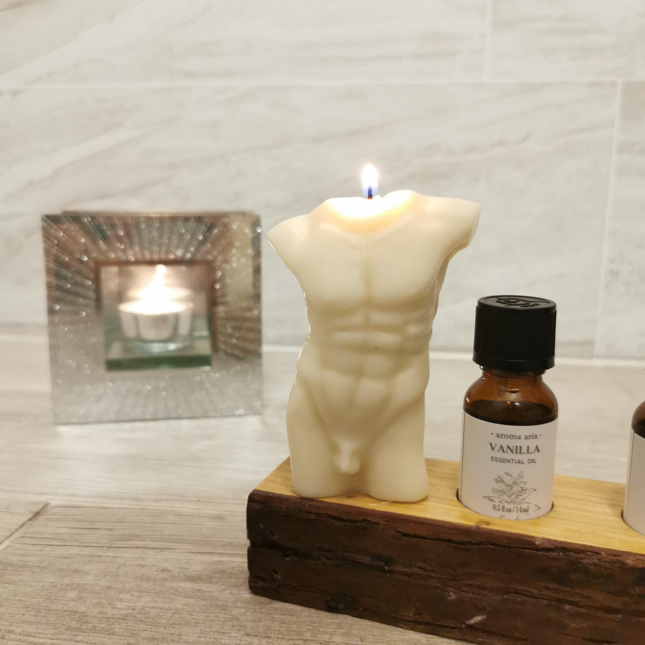 Set of 7 Handmade statue candle soy candles Art candles/women Etsy