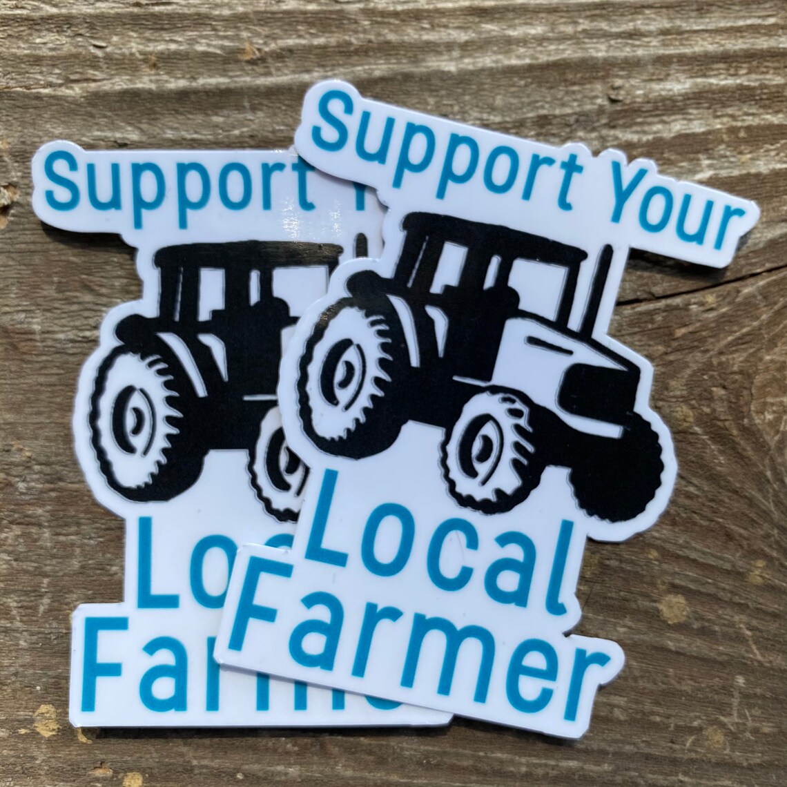 Agriculture Sticker Support Your Local Farmer Sticker | Etsy